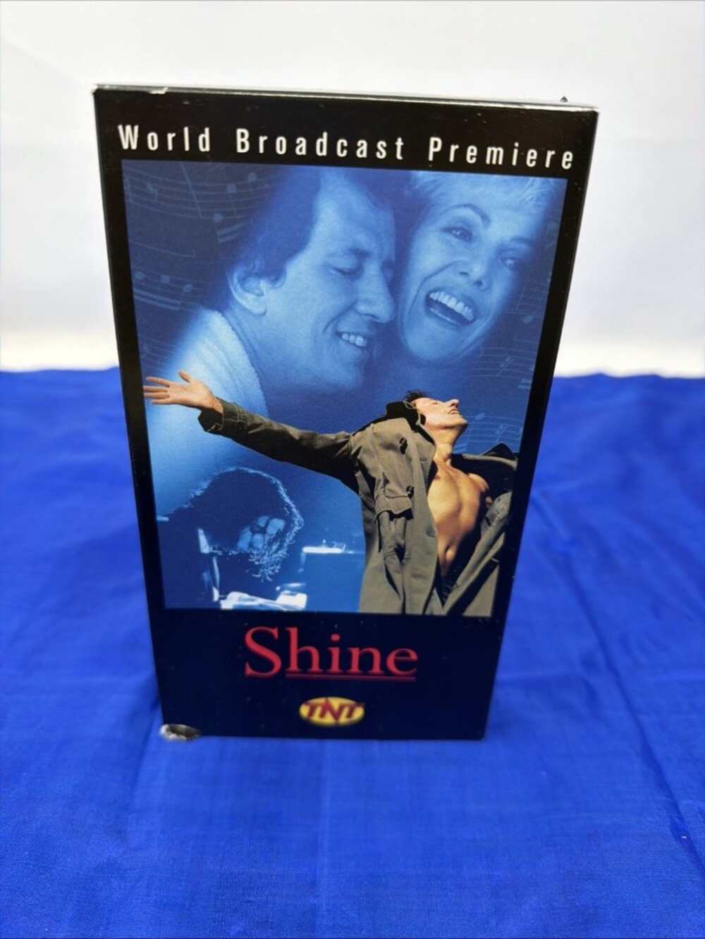 Shine Promotional VHS TBS Superstation World Broadcast Premiere Geoffrey Rush